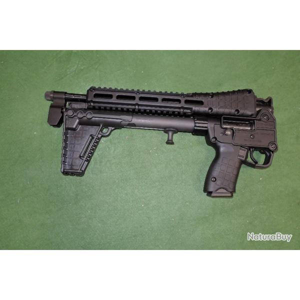 Carabine KEL-TEC SUB-2000 GEN 2 en 9x19mm compatible avec les chargeurs GLOCK