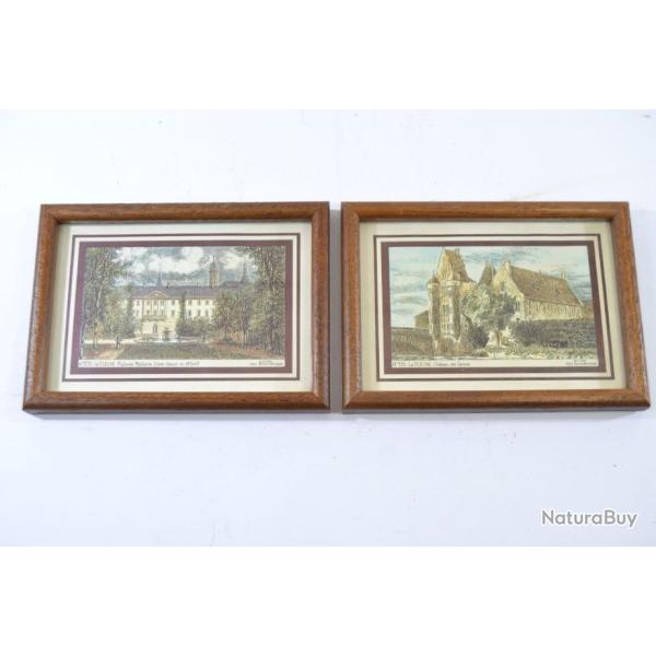 La Fleche Ch�teau des Carmes et prytan�e militaire, par Yves Ducourtioux. Sarthe Pays de la Loire