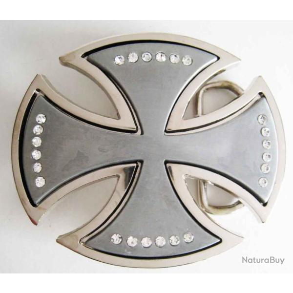 BOUCLE DE CEINTURE CELTIQUE  IRON CROSS - Ref.65