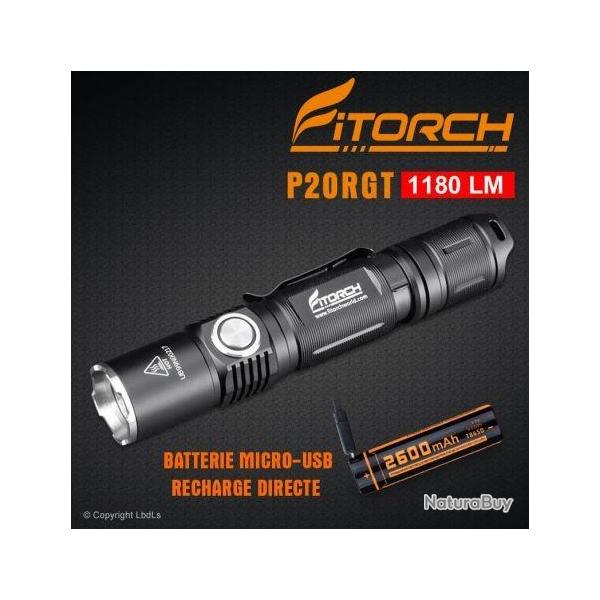 Lampe torche P20RGT - 1180 Lumens