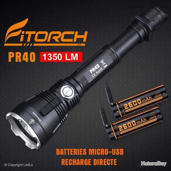 Lampe torche PR40 - 1350 Lumens