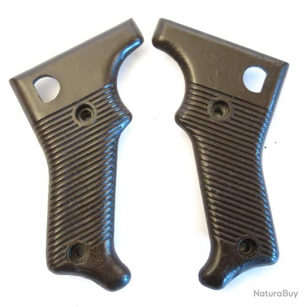 Paire de plaquettes de crosse bak�lite MG42 r�f tcq
