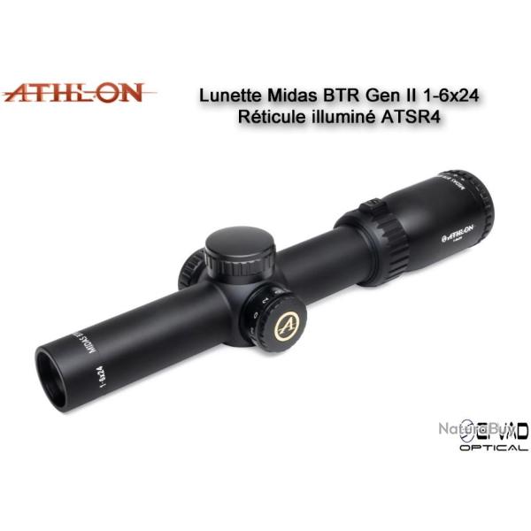 Lunette ATHLON Midas BTR GEN2 HD 1-6x24 - R�ticule ATSR4
