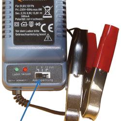 CHARGEUR BATTERIE 6V/12V (AGRAINOIR)