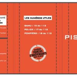 PORTE PERMIS PISTEURS LOT DE 50
