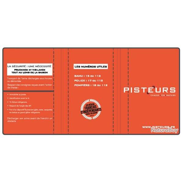 PORTE PERMIS PISTEURS LOT DE 50