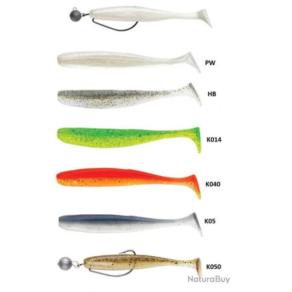 CHEBURASHKA RIG POMPEI SHAD MONTE TEXAN 7GR 100MM NPC K050