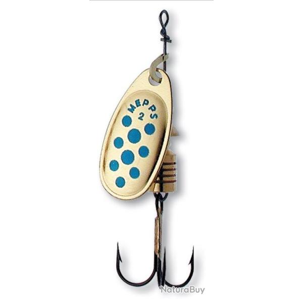 CUILLERE COMET or - points bleus 2