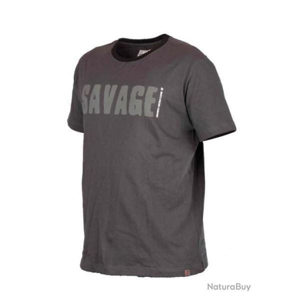 SIMPLY SAVAGE TEE GREY NPC