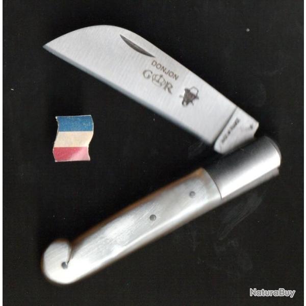 le DONJON Corne rare Couteau d'Artisan * Grav� Pr�nom