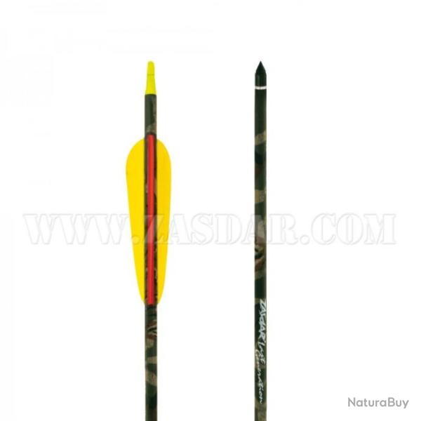 Manche Carbon Multilayer Camo 76 cm, pour recourb� et poulie - (5 unit�s)