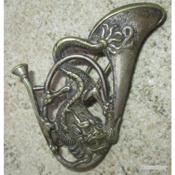 2� Bataillon de Chasseurs � Pied, pavillon � droite, dos lisse