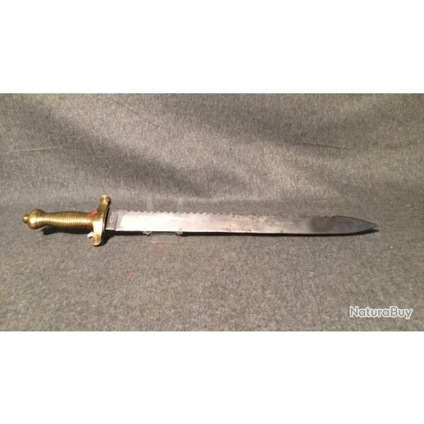 GLAIVE DE SAPEUR SUISSE MODELE 1842/52