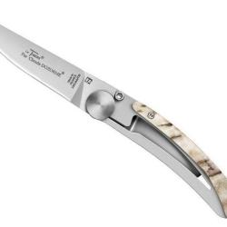 Couteau Le Thiers Liner Lock Corne de B&eacute;lier