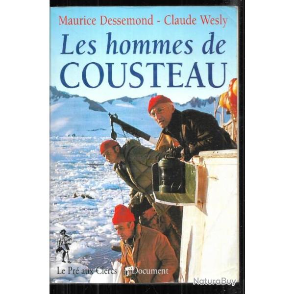 les hommes de cousteau de maurice dessemond et claude wesly