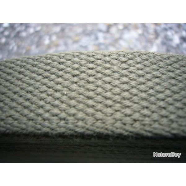 Sangle larg 25mm vendue au m�tre Type Us ww2 Jeep Willys Ford Hotchkiss M201 Dodge Wc Gmc tente