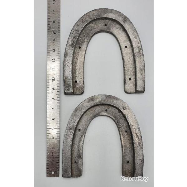 Paire de fers de chaussures Allemandes