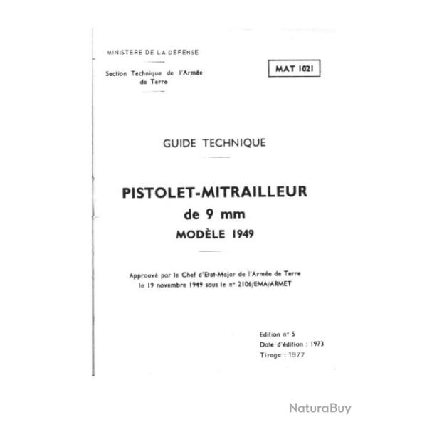 notice MAT 49 dition 1973 (envoi par mail) - VENDU PAR JEPERCUTE (m599)