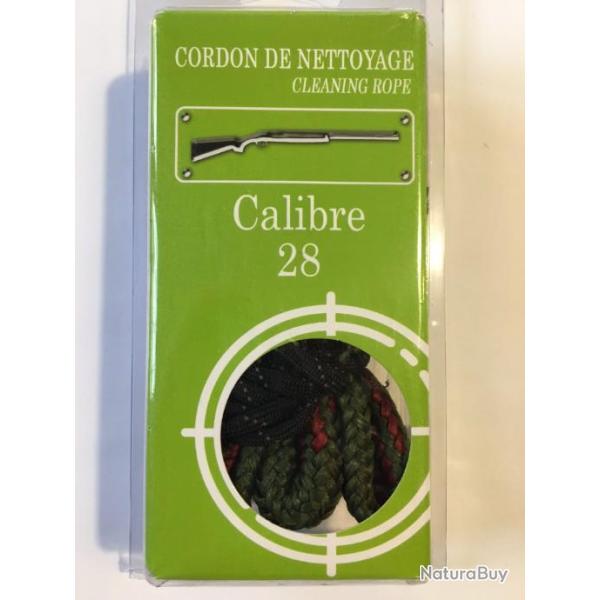 Cordon de nettoyage PISTEURS Calibre 28