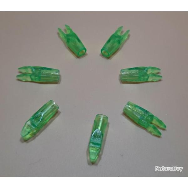 Lot de 7 Encoches Pin #1 Beiter Small Asym�trique Vert Fonce #50