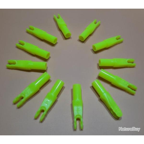 Lot de 12 Encoches Int�rieures Sym�triques-Hunter Super Unibushing Beiter 19-2 Neon Jaune #22