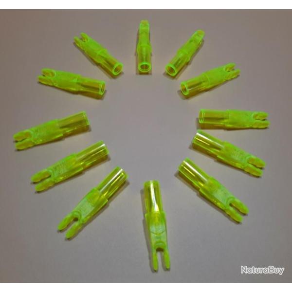 Lot de 12 Encoches Int�rieures Sym�triques-Hunter Super Unibushing Beiter 19-2 Vert Fluo #20