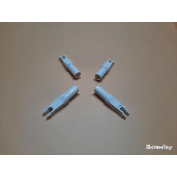 Lot de 4 Encoches Int�rieures Asym�triques Super Unibushing Beiter 19-2 Blanc #71