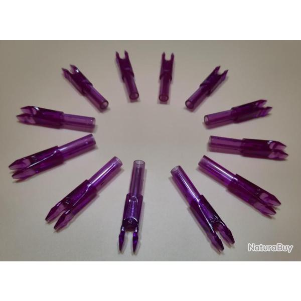 Lot de 12 Encoches Int�rieures Asym�triques ACC-ACE Beiter 12-2 Violet #80