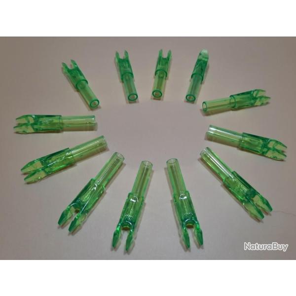 Lot de 12 Encoches Int�rieures Asym�triques ACC-ACE Beiter 12-2 Vert Fonce #50