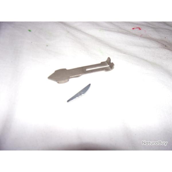 hausse inox avec curseur de  carabine � levier de sous garde