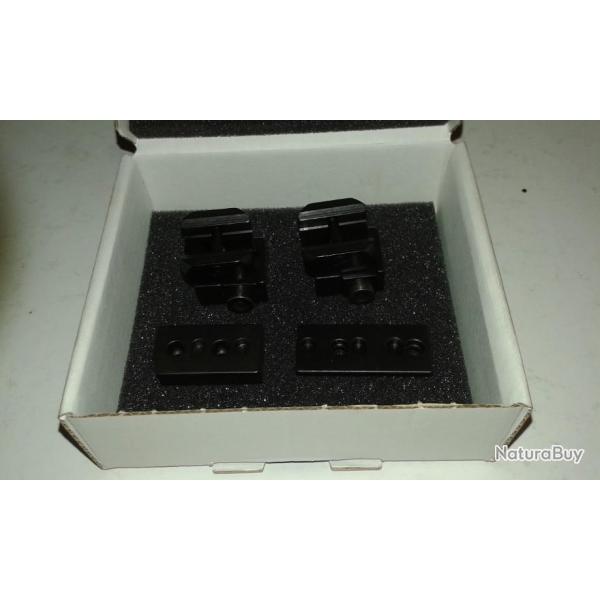 Montage fixe ML Weatherby Mark V pour rail prisme 70�