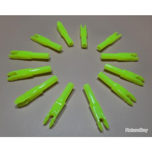 Lot de 12 Encoches Int�rieures Acc-Ace Unibushing Beiter 12-1 Neon Jaune #22