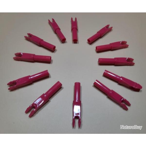Lot de 12 Encoches Int�rieures Acc-Ace Unibushing Beiter 12-1 Rose Bonbon #8