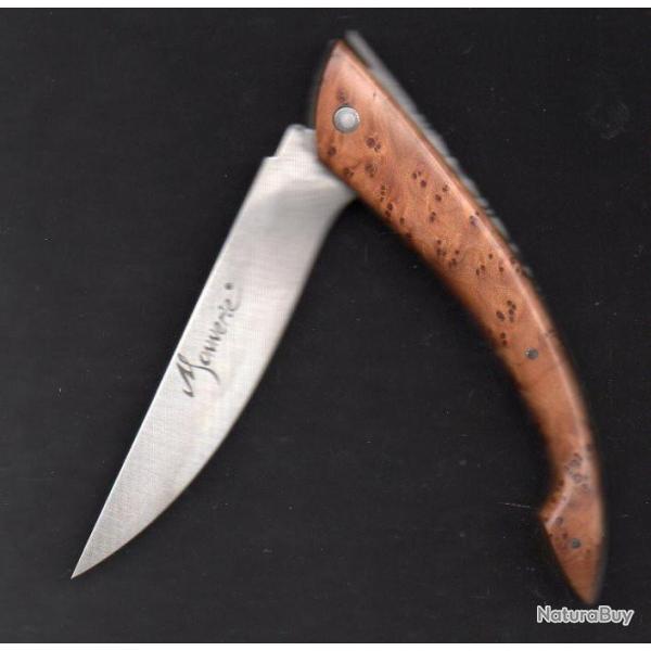 MONNERIE THUYA gratuit tes Initiales graves COUTEAU superbe