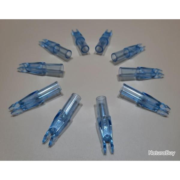 Lot de 10 Encoches Int�rieures Asym�triques Super Unibushing Beiter 19-1 Bleu #40