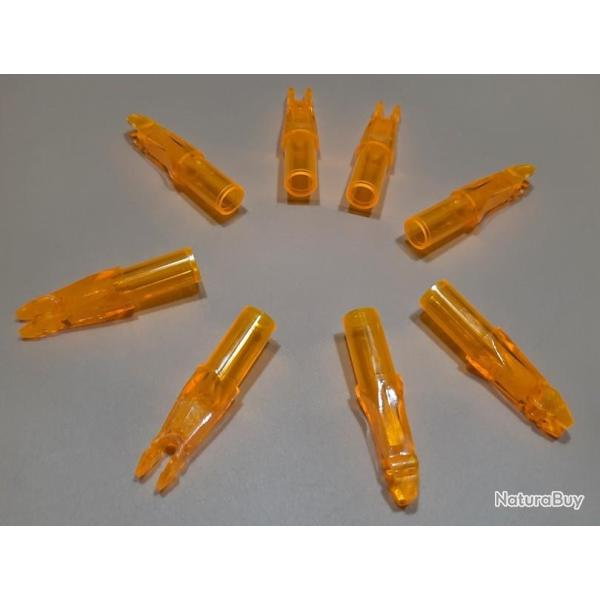 Lot de 10 Encoches Int�rieures Asym�triques Super Unibushing Beiter 19-1 Orange #30