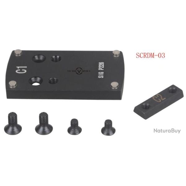 Embase Frenzy SIG P226 pour RED DOT Vector Optics SCRDM-03
