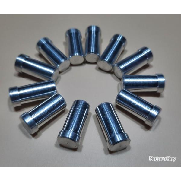 Lot de 12 Talons Alu 1916 pour Trait Arbalte