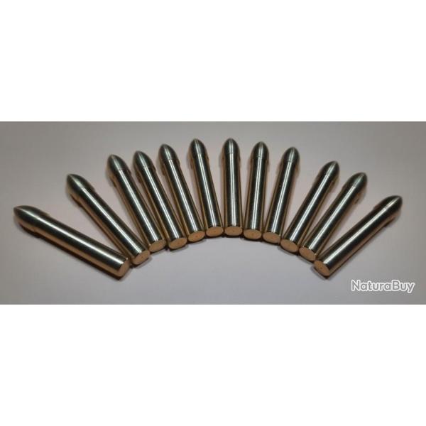 Lot de 12 Pointes Laiton 1916 13 grammes pour Trait Arbalte
