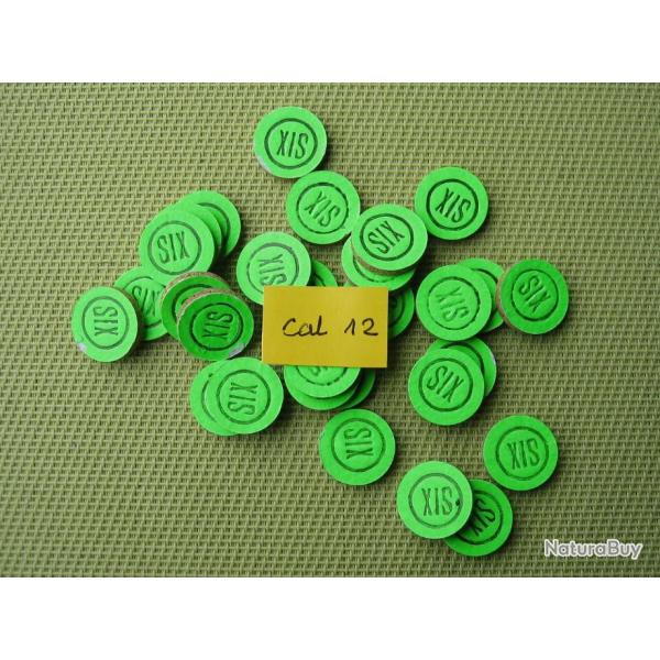 Rondelles  li�ge  de  fermeture   cal  12  No  6