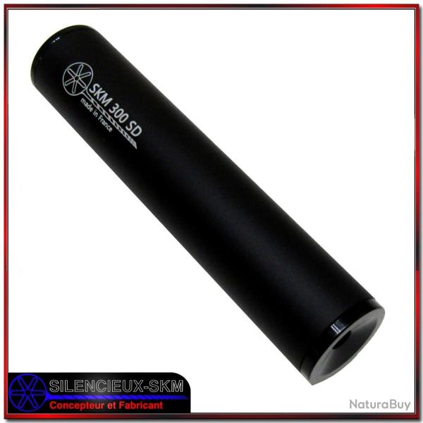 Silencieux pour 308Win / 30.06 springfield SKM 300 SD avec coupelles en acier et filetage 5/8X24