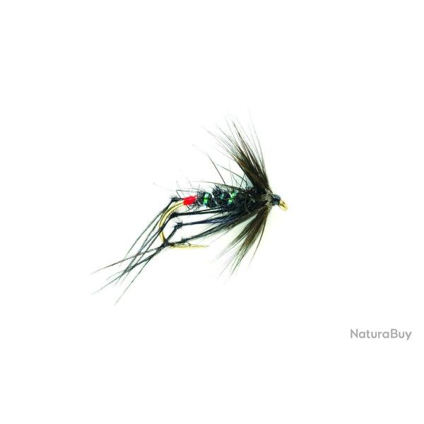Mouche Noy�e Bristol Hopper Black Fulling Mill