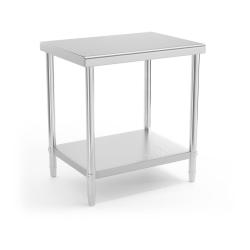 Table de travail cuisine professionnelle acier inox eninox 80 x 60 cm capacit&eacute; de charge de 190 kg
