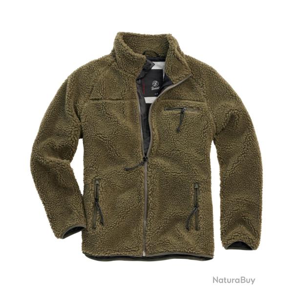 Veste polaire Teddy (Couleur: Oliv, Taille: XXL)