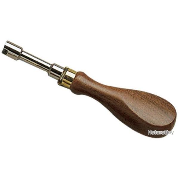 Cl� � chemin�e avec manche en bois 