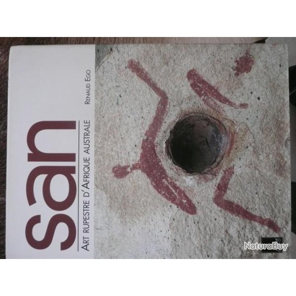 livre Afrique Bushmen peintures rupestres