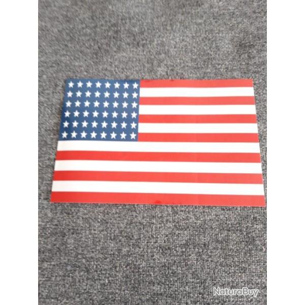 AUTO-COLLANT DRAPEAU U.S. 48 ETOILES SPECIAL VEHICULES.