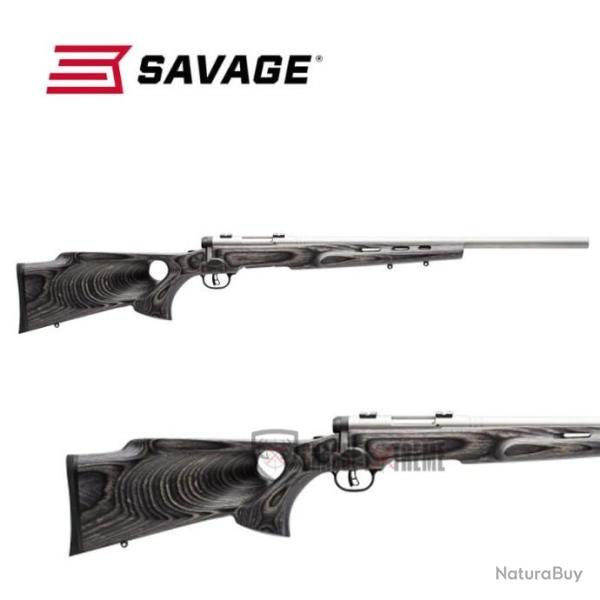 Carabine SAVAGE B.MAG TARGET Inox Canon Lourd cal 17 Wsm
