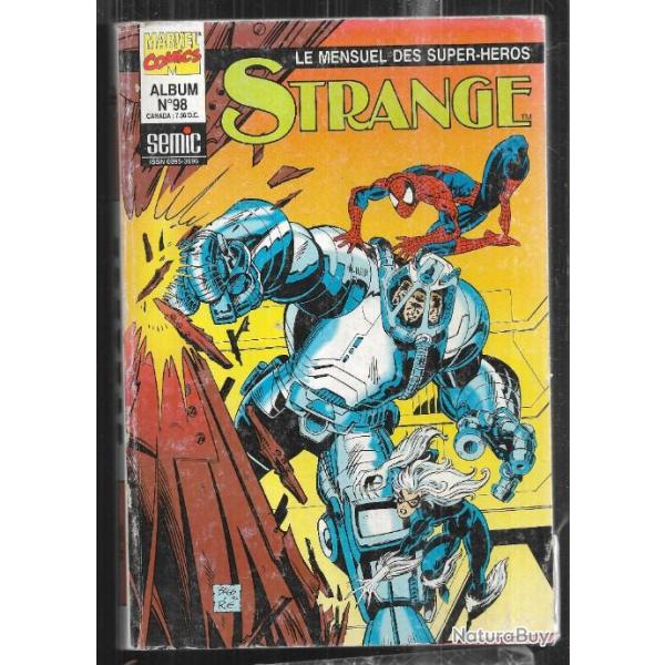 strange le mensuel des super h�ros album 98 , 293-294-295
