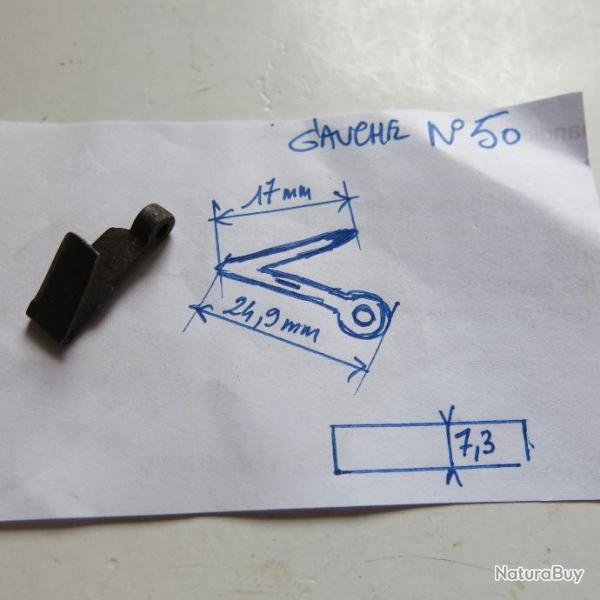 VENDU PAR CUIRASSIER11 N� 50 RESSORT RETOUR DE DETENTE SUR PLATINE (GAUCHE) FUSILS ANCIENS A CHIENS